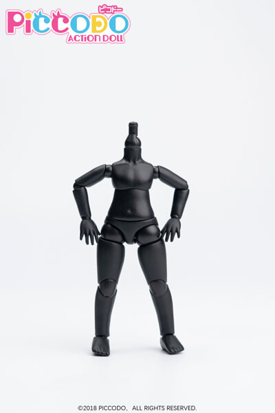 Body8 Plus Deformed Doll Body (Pure Black), Genesis, Action/Dolls, 4589565813974